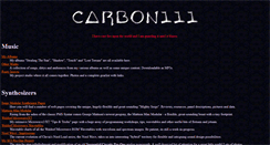 Desktop Screenshot of carbon111.com