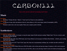 Tablet Screenshot of carbon111.com